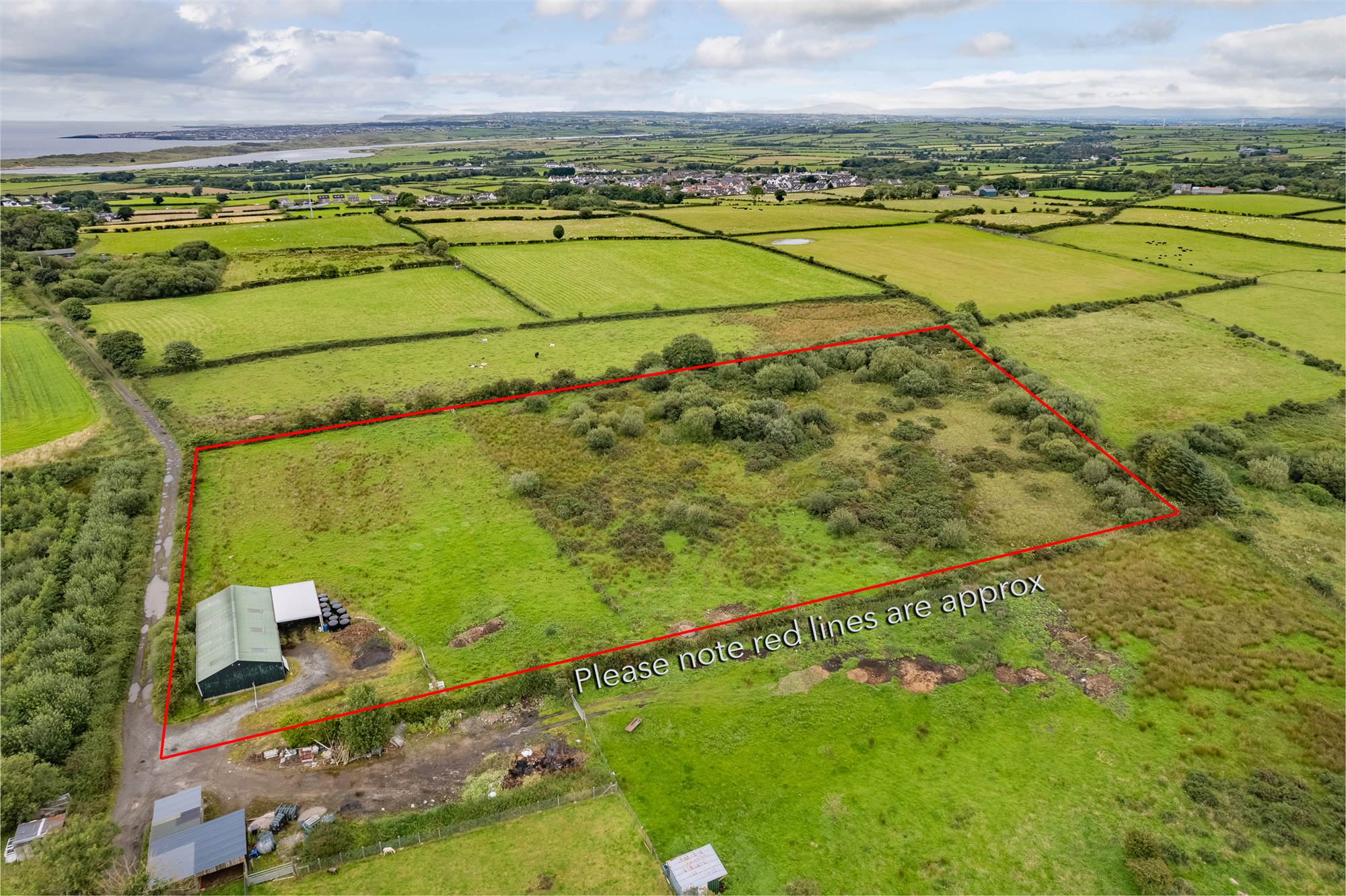 Land & Site extending to 5.5 acres adjacent to 44 Dunboe Road
