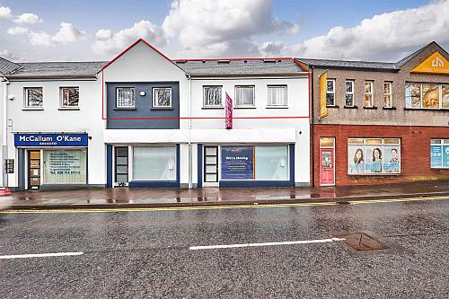 First and second floor over 71 New Row and 10 and 12 Blindgate Street, Coleraine